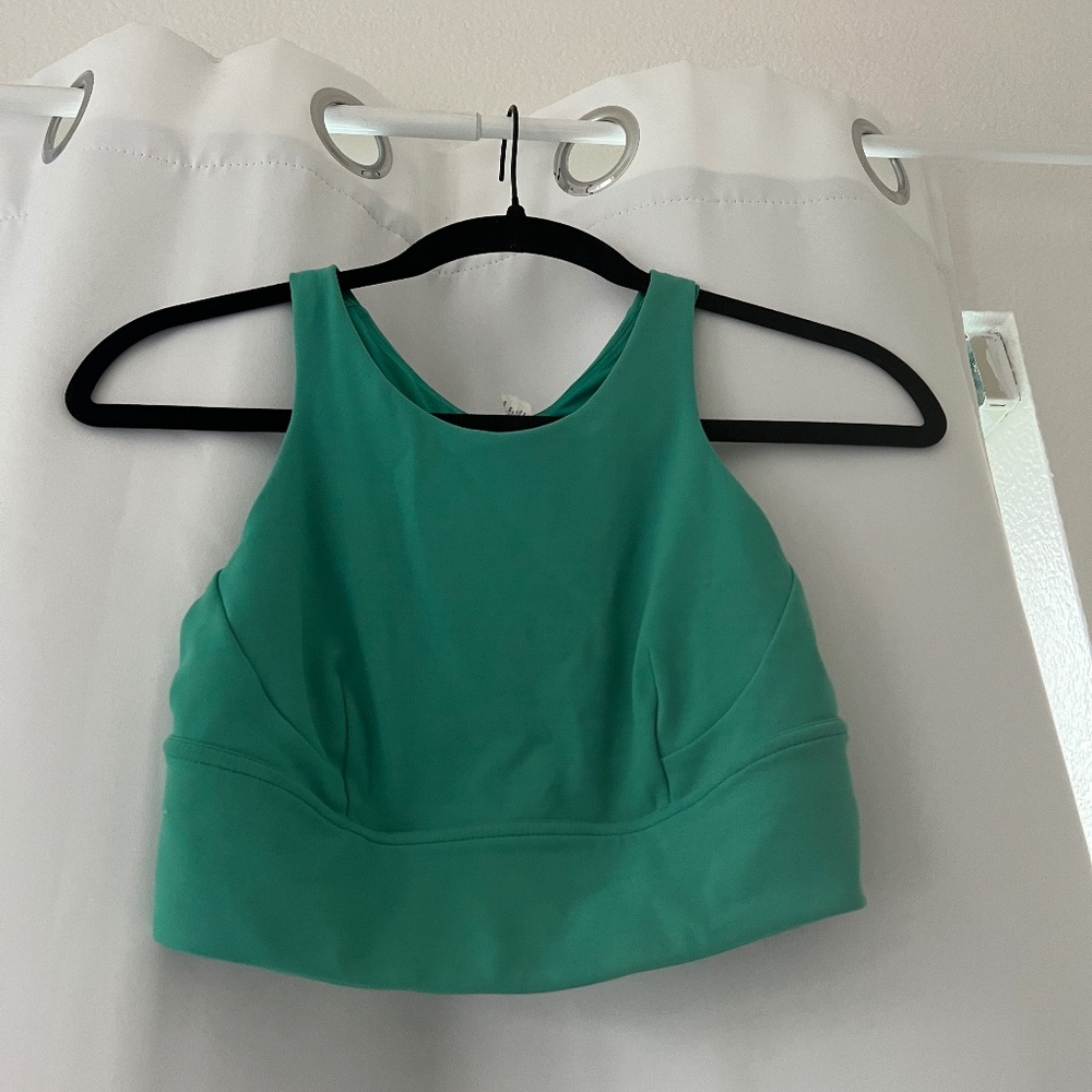 Lululemon Free to Be Serene Bra High Neck Long Line Size 6